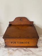 Vintage houten poetsdoos, Huis en Inrichting, Ophalen of Verzenden