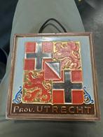Westraven Utrecht Wandtegel - Provincie Utrecht Wapen Hollan, Antiek en Kunst, Ophalen of Verzenden