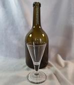 antiek glazen fles en drinkglas - ca 1800, Ophalen of Verzenden