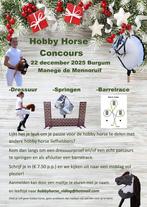 Super leuk HobbyHorse evenement 22-12-25 in Burgum, Dieren en Toebehoren, Paarden en Pony's | Overige Paardenspullen, Ophalen