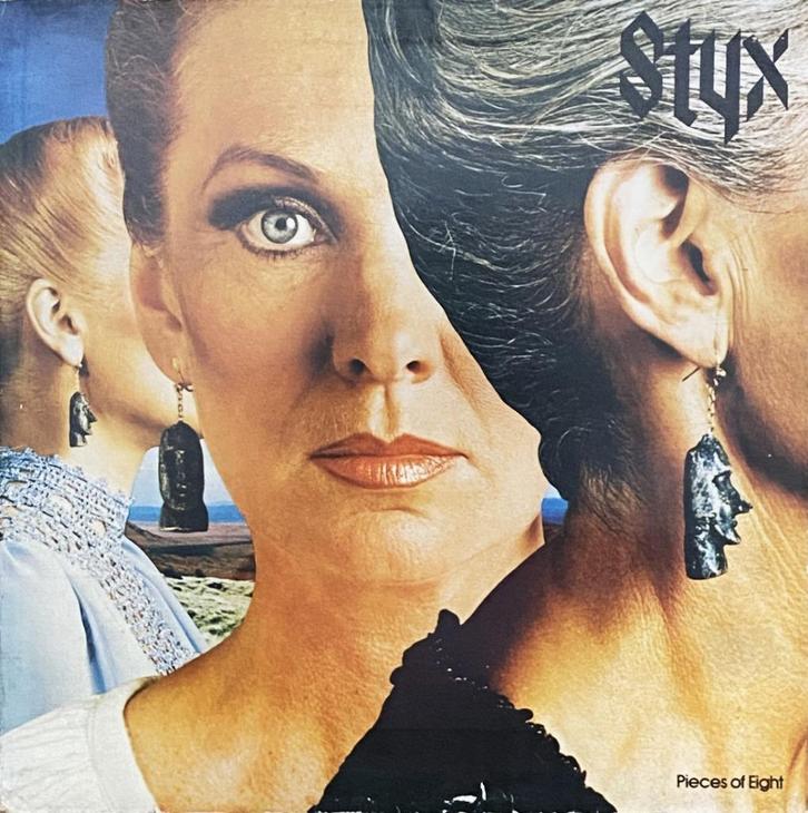 Styx - PIECES OF EIGHT. @1978, Cd's en Dvd's, Vinyl | Rock, Zo goed als nieuw, Poprock, 12 inch, Ophalen of Verzenden