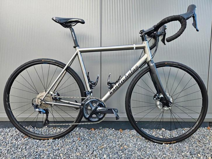 Van Nicholas Ventus Disc Titanium racefiets - Ultegra - M, Fietsen en Brommers, Fietsen | Racefietsen, Zo goed als nieuw, Overige merken