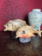 Vintage taxidermie van 2 piranha's, Ophalen of Verzenden, Gebruikt, Opgezet dier