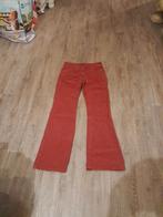 Riverwoods rib broek flair koraal roze rood maat 36 S, Kleding | Dames, Broeken en Pantalons, Ophalen of Verzenden, Zo goed als nieuw