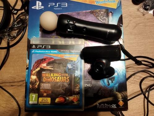 PS3 Wonderbook set, Spelcomputers en Games, Games | Sony PlayStation 3, Zo goed als nieuw, Avontuur en Actie, 1 speler, Vanaf 7 jaar