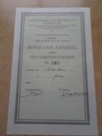 Houthandel S,O de Vries gevestigd te Ijlst. 1955, Ophalen of Verzenden, Aandeel