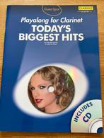 Klarinet playalong biggest hits met cd, Muziek en Instrumenten, Bladmuziek, Ophalen of Verzenden, Zo goed als nieuw, Klarinet