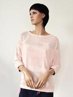 LECOMTE Geweldige Zalmroze Pasteloranje Dunne Trui 40 M-L, Kleding | Dames, Truien en Vesten, Maat 38/40 (M), Ophalen of Verzenden