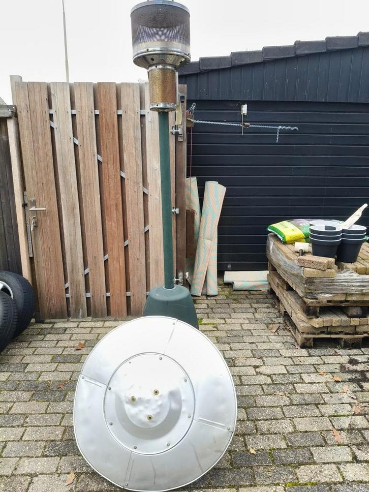 Terrasverwarmer - Gas, Tuin en Terras, Terrasverwarmers, Gebruikt, Gas, Vloer, Ophalen
