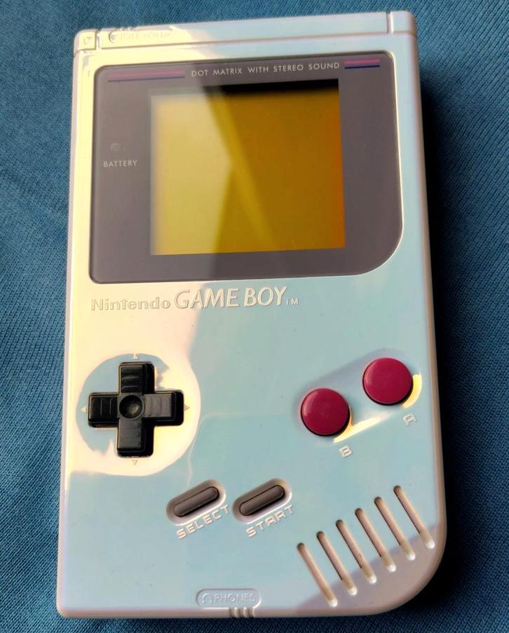 PARELMOER Gameboy classic, Spelcomputers en Games, Spelcomputers | Nintendo Game Boy, Zo goed als nieuw, Ophalen of Verzenden