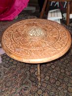 Oosters tafeltje met houtsnijwerk, Ophalen of Verzenden