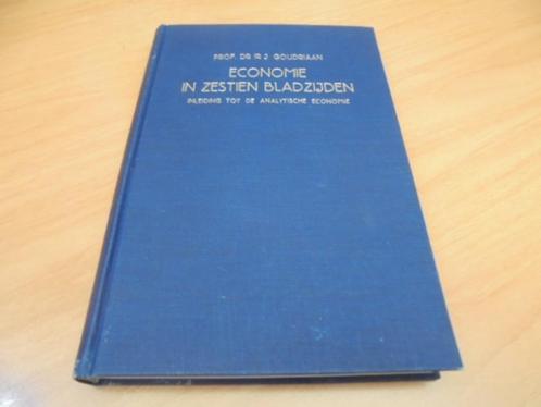 Economie in zestien bladzijden - Goudriaan, J, Boeken, Economie, Management en Marketing, Gelezen, Economie en Marketing, Ophalen of Verzenden