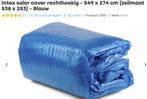 Mooie INTEX Ultra ZWEMBAD 549x274x132 cm incl EXTRA´s, Tuin en Terras, Zwembaden, 200 tot 300 cm, Zo goed als nieuw, Rechthoekig