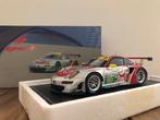 Spark Porsche 997 RSR #80 Flying Lizard Le Mans 2012, Ophalen of Verzenden, Zo goed als nieuw, Auto, Overige merken