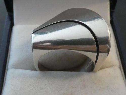 Unieke Zilveren Design Ring, Sieraden, Tassen en Uiterlijk, Ringen, Nieuw, Dame, 17 tot 18, Zilver, Zilver, Verzenden