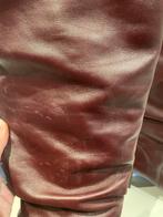 Wijnrode leren laarzen van Zara, Hoge laarzen, Ophalen of Verzenden, Gedragen, Rood