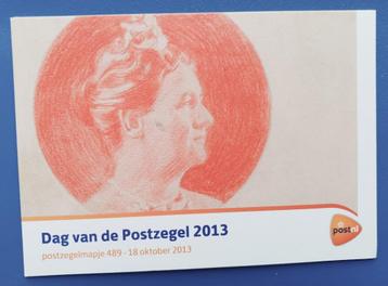 Postzegelmapje 489 - Dag van de Postzegel 2013    beschikbaar voor biedingen