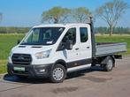 FORD TRANSIT 350 l4 d.c open laadbak!, Achterwielaandrijving, Euro 6, 4 cilinders, Wit