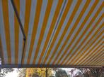 Gele Knikarmscherm - 480 breed, Ophalen, Gebruikt, Elektrisch, 150 tot 300 cm