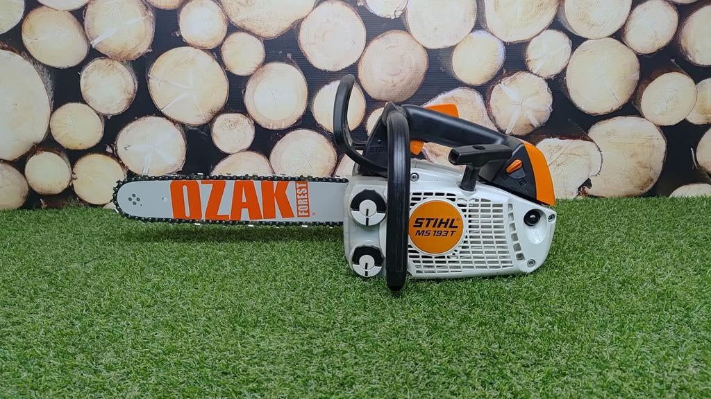 ZEER NETTE Stihl MS 193 T Benzine Tophendel Kettingzaag, Tuin en Terras, Ophalen of Verzenden, Zo goed als nieuw, Overige soorten