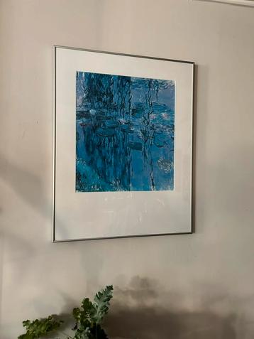 Poster met lijst beschikbaar voor biedingen