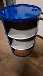 Olie drum  met laden, Ophalen