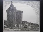 471> J. Veldheer : Litho van Enkhuizen de Drommedaris, Verzenden