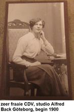 zeer fraaie Carte de Visite, Zweden  rond 1900, nr. 29, Verzamelen, Foto, Ophalen of Verzenden, Zo goed als nieuw, Voor 1940