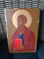 Oude Icone Heilige Paulus, Antiek en Kunst, Antiek | Religie, Ophalen of Verzenden