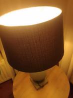 Mooie lamp met stoffen kap - 30cm doorsnee, 57cm hoog, 50 tot 75 cm, Ophalen of Verzenden, Zo goed als nieuw, Modern
