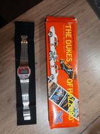 Unisonic dukes of hazzard horloge jaren 80 retro vintage lcd, Overige merken, Staal, Staal, Verzenden
