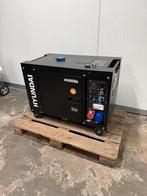 Hyundai noodstroom diesel aggregaat. 230/400v, Dieselolie, Ophalen of Verzenden, Zo goed als nieuw, Geluidgedempt