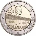 2 Euro Luxemburg 2016 - Charlotte Brug - UNC, Verzenden, Luxemburg, 2 euro, Losse munt