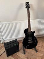 Stagg Les Paul elektrische gitaar + versterker als nieuw, Met versterker, Zo goed als nieuw, Solid body, Ophalen