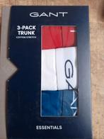 Gant boxer's boxershort S nieuw 3 pak rood wit blauw Exclusi, Kleding | Heren, Ondergoed, Ophalen of Verzenden, Blauw, GANT, Boxer