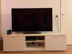 TV meubel kastje - IKEA BYAS wit, Huis en Inrichting, Kasten | Televisiemeubels, Ophalen, 150 tot 200 cm, Zo goed als nieuw, IKEA