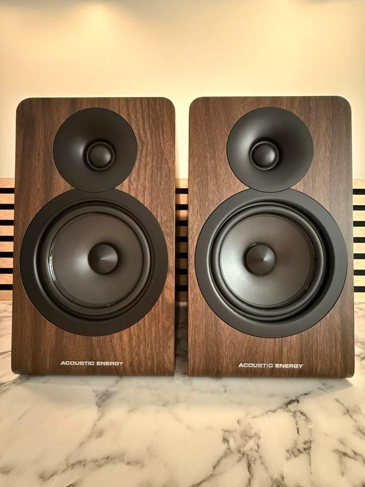 Acoustic Energy AE100.2, NIEUW, uit voorraad leverbaar, Audio, Tv en Foto, Luidsprekers, Nieuw, Front, Rear of Stereo speakers