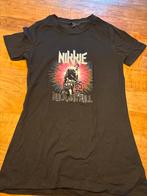 Nikkie T-shirt Zwart - Maat 34, Zwart, Ophalen of Verzenden, Zo goed als nieuw, Korte mouw