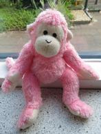 Roze Aap of aapje vmerk TY Friends uit 2007 meet ca 18 cm, Kinderen en Baby's, Ophalen of Verzenden, Zo goed als nieuw, Overige typen