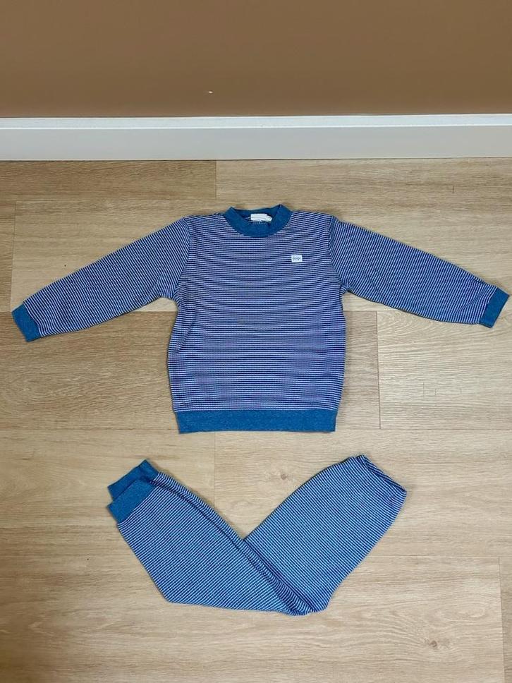 Z.g.a.n. Blauwe tweedelige pyjama van Feetje, maat 122, Kinderen en Baby's, Kinderkleding | Maat 122, Zo goed als nieuw, Jongen of Meisje