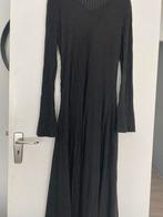 Nieuwe zwarte gebreide lange  jurk A lijn model maat xl, Kleding | Dames, Ophalen of Verzenden