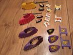 Playmobil vintage ridders schilden vlaggen T.E.A.B., Kinderen en Baby's, Speelgoed | Playmobil, Ophalen of Verzenden