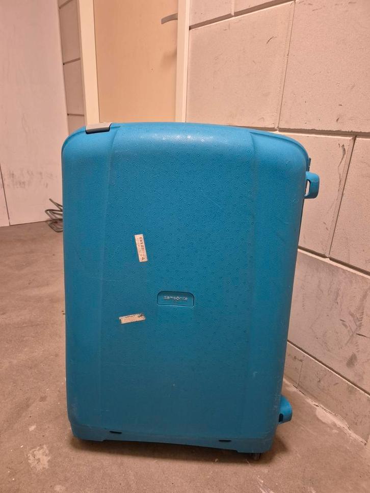 Samsonite Hardcase Koffer, Sieraden, Tassen en Uiterlijk, Koffers, Gebruikt, Hard kunststof, 50 tot 60 cm, 35 tot 45 cm, Uitschuifbare handgreep