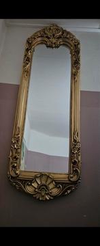 Barok spiegel, Antiek en Kunst, Ophalen of Verzenden, Rechthoekig
