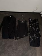 Nienhaus & Lotz 3-delige set - Maat 42, Verzenden, Zo goed als nieuw, Maat 42/44 (L), Zwart