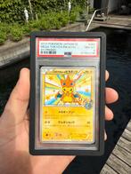 Pikachu Mega Tokyo *PONCHO* (PSA 8), Ophalen of Verzenden, Zo goed als nieuw, Losse kaart