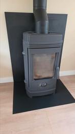 Gietijzeren houtkachel incl. kachelpijp, Ophalen, Gebruikt, Houtkachel, Vrijstaand