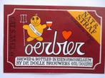 bieretiket Belgie (E33)10-10 dolle brouwers, Verzamelen, Biermerken, Verzenden, Gebruikt, Overige typen, Overige merken