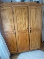 Mooie eikenhouten kledingkast, Ophalen, Gebruikt, 100 tot 150 cm, Eikenhout