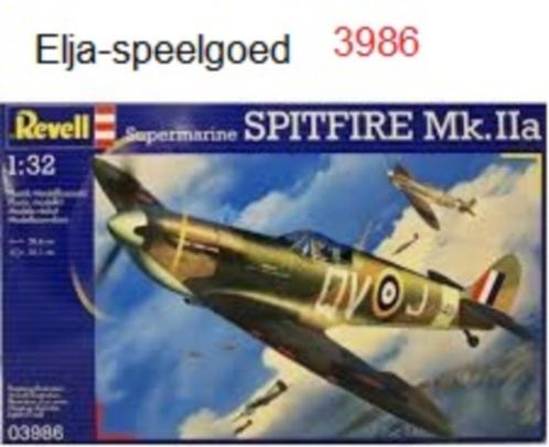 Revell 1:32 Supermarine SPITFIRE Mk.IIa 3986 modelbouw, Hobby en Vrije tijd, Modelbouw | Vliegtuigen en Helikopters, Nieuw, Vliegtuig